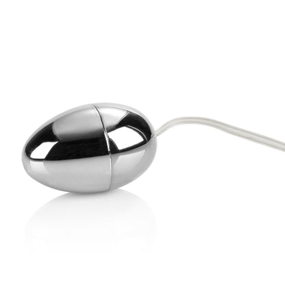 \"Pocket Exotics Vibrating Egg - Silver\"