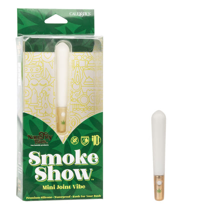 Naughty Bits Smoke Show Mini Joint Vibe - White