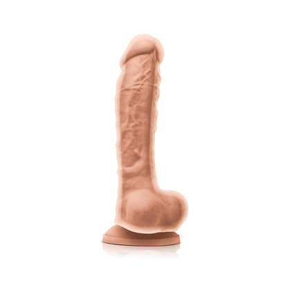 Colours - Dual Density - 8 Inch Dildo - White