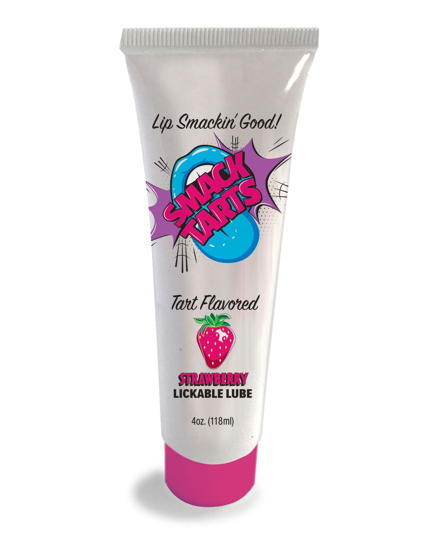 Smack Tarts 4oz Lickable Flavored Lubricant -  Strawberry