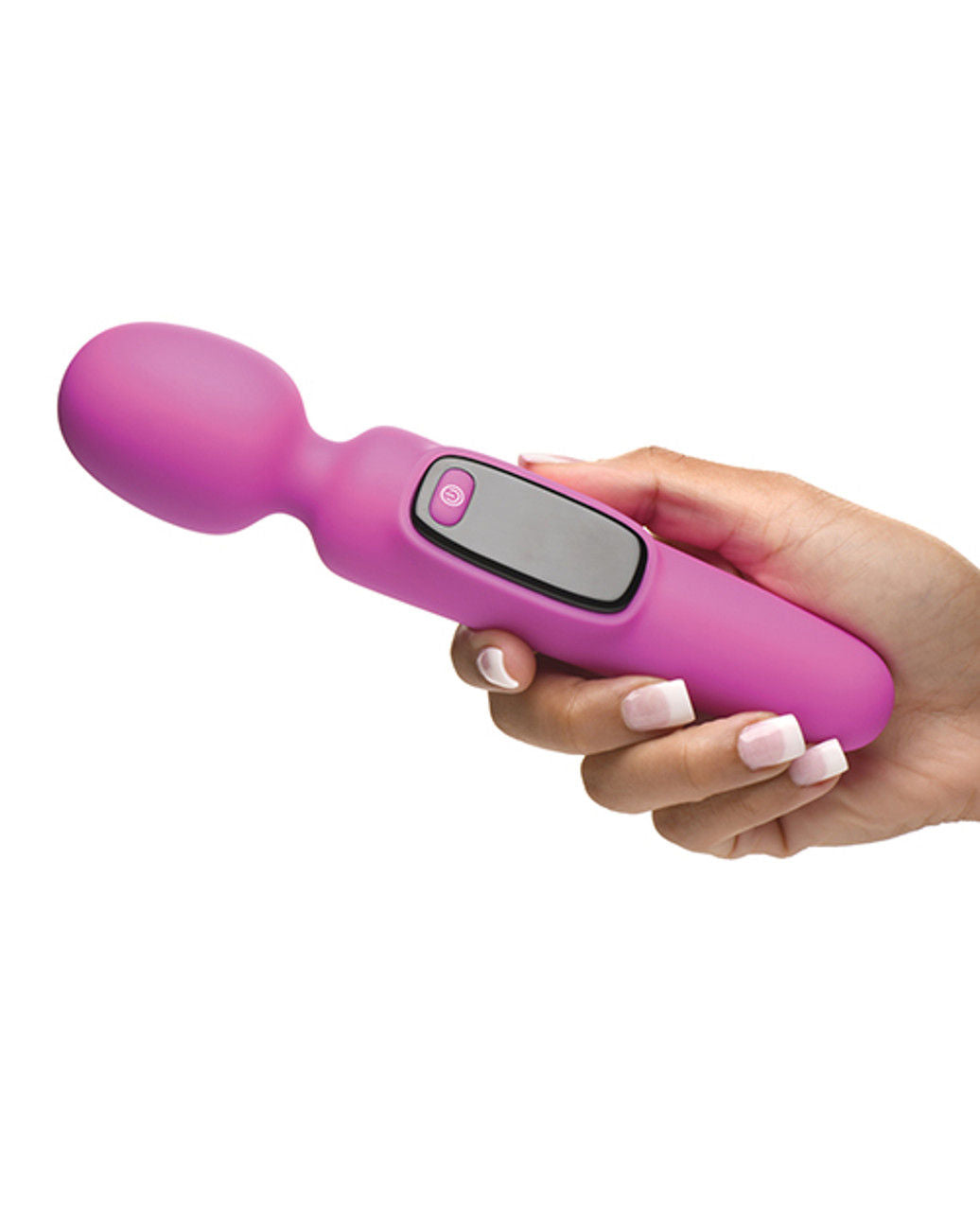 Bang Digital Silicone Wand - Purple