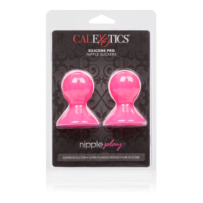 Nipple Play Silicone Pro Nipple Suckers - Black