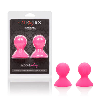 Nipple Play Silicone Pro Nipple Suckers - Black