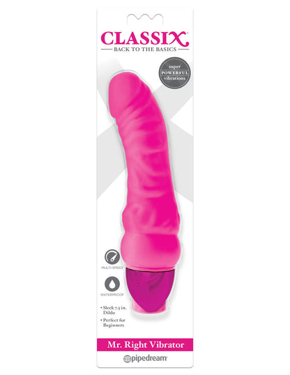 Mr. Right Vibrator - Pink