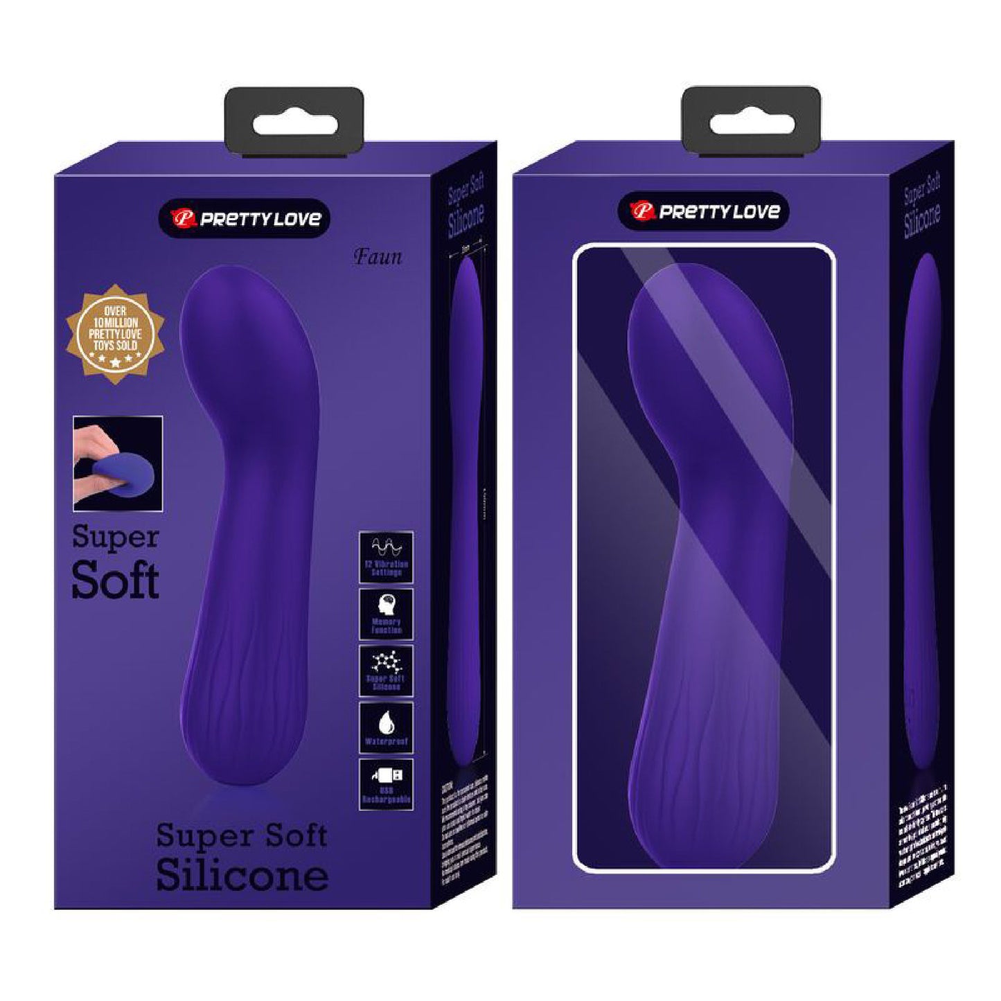 Faun Rechargeable Vibrator - Turquoise