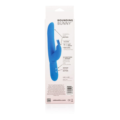 Posh 10-Function Silicone Bounding  Bunny -  Blue