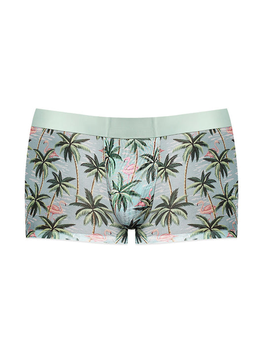 Sheer Prints - Seamless Sheer Short - Medium -  Flamingo