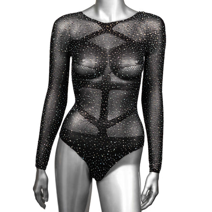 Body de manga larga Radiance - Queen - Negro