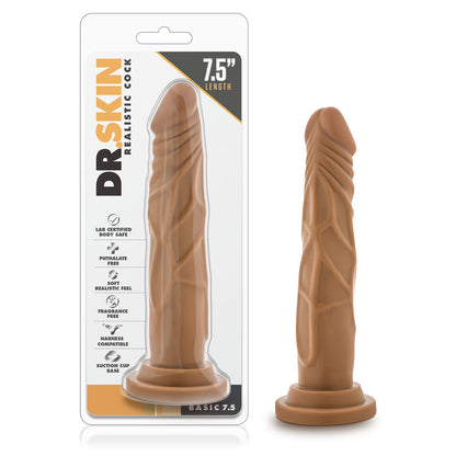 Dr. Skin - Realistic Cock - Basic 7.5 - Mocha