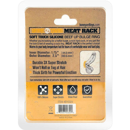 Meat Rack Cock Ring - Yellow