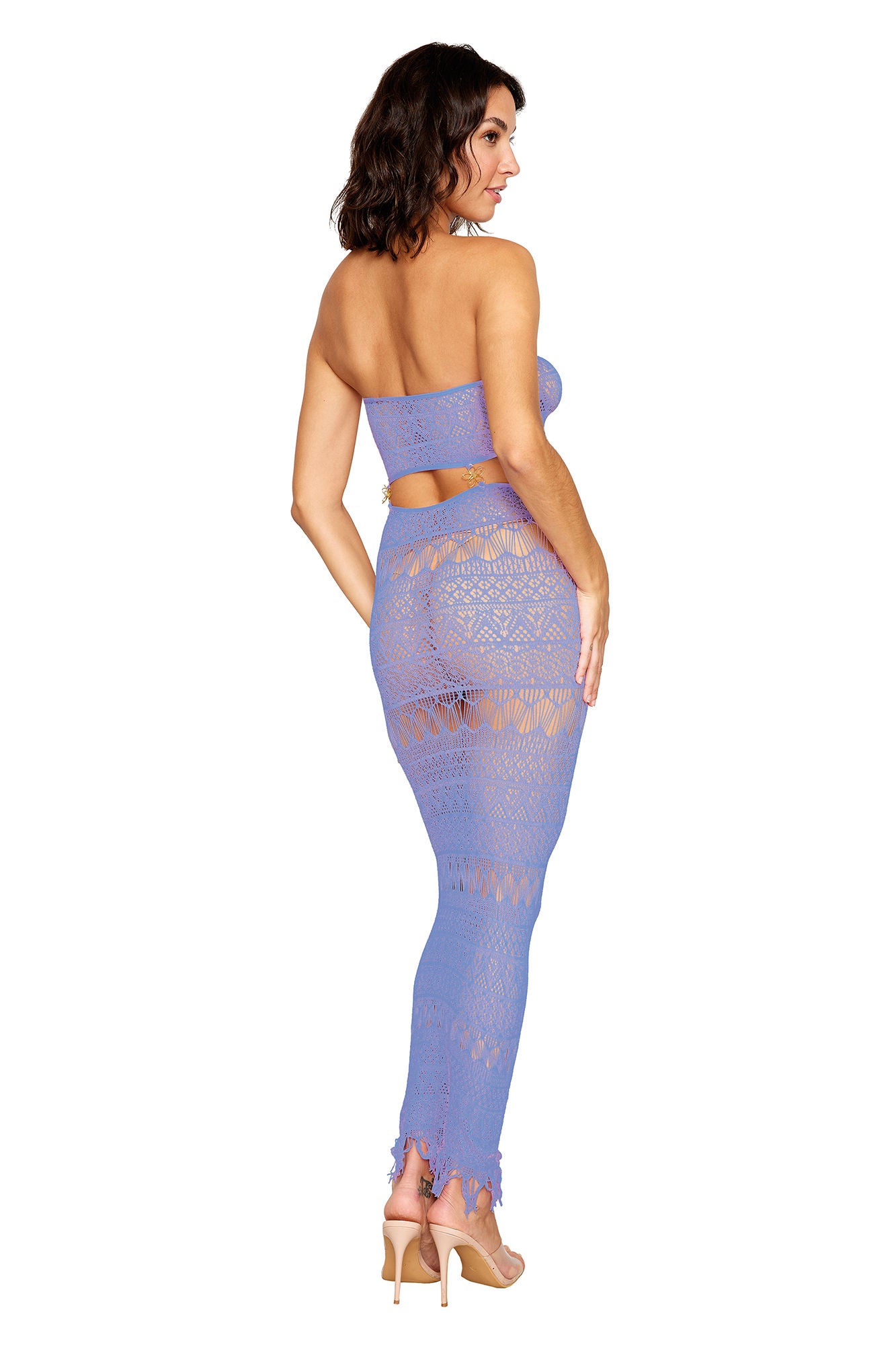 Bodystocking Gown - One Size - Lavender Haze