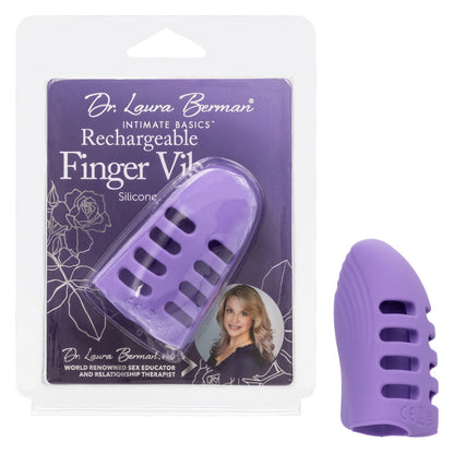 Dr. Laura Berman Rechargeable Finger Vibe - Purple