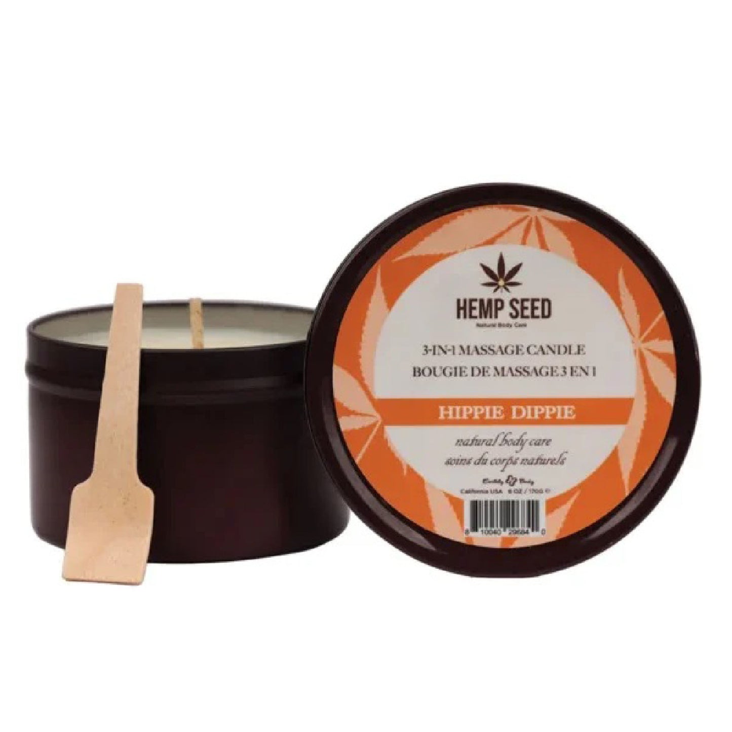 Hemp Seed 3-in-1 Massage Candle - 6 Oz