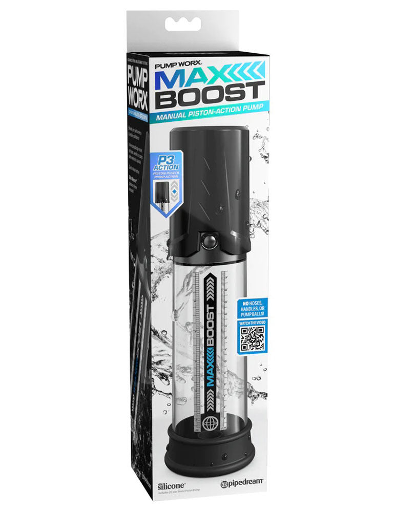 Pump Worx Max Boost - Black/clear