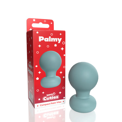 Screaming O Cuties Palmy Palm Vibrator - Powder Blue