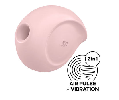 Satisfyer Sugar Rush - Air Pulse Stimulator Plus  Vibration - Rose