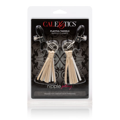 Nipple Play Playful Tassels Nipple Clamps - Black