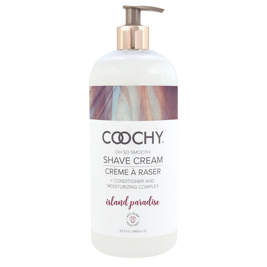 Coochy Shave Cream Island Paradise 32 Oz