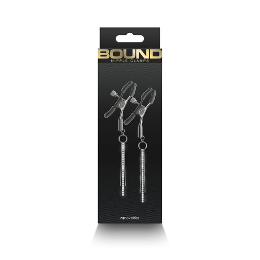 Bound - Nipple Clamps - D3 - Gunmetal