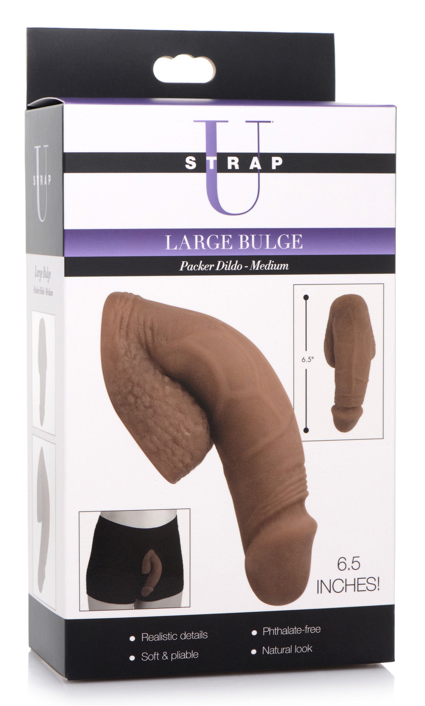 Large Bulge Packer Dildo - Light