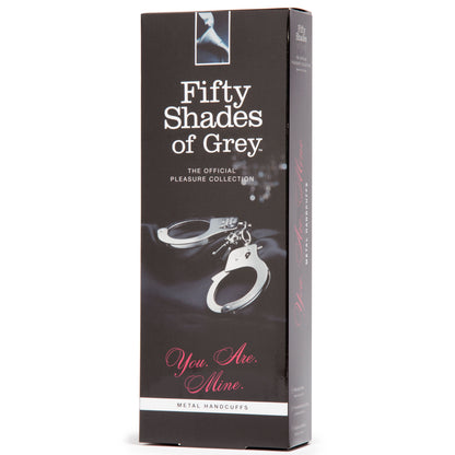 Fifty Shades of Grey You Are Mine Metal   Handcuffs