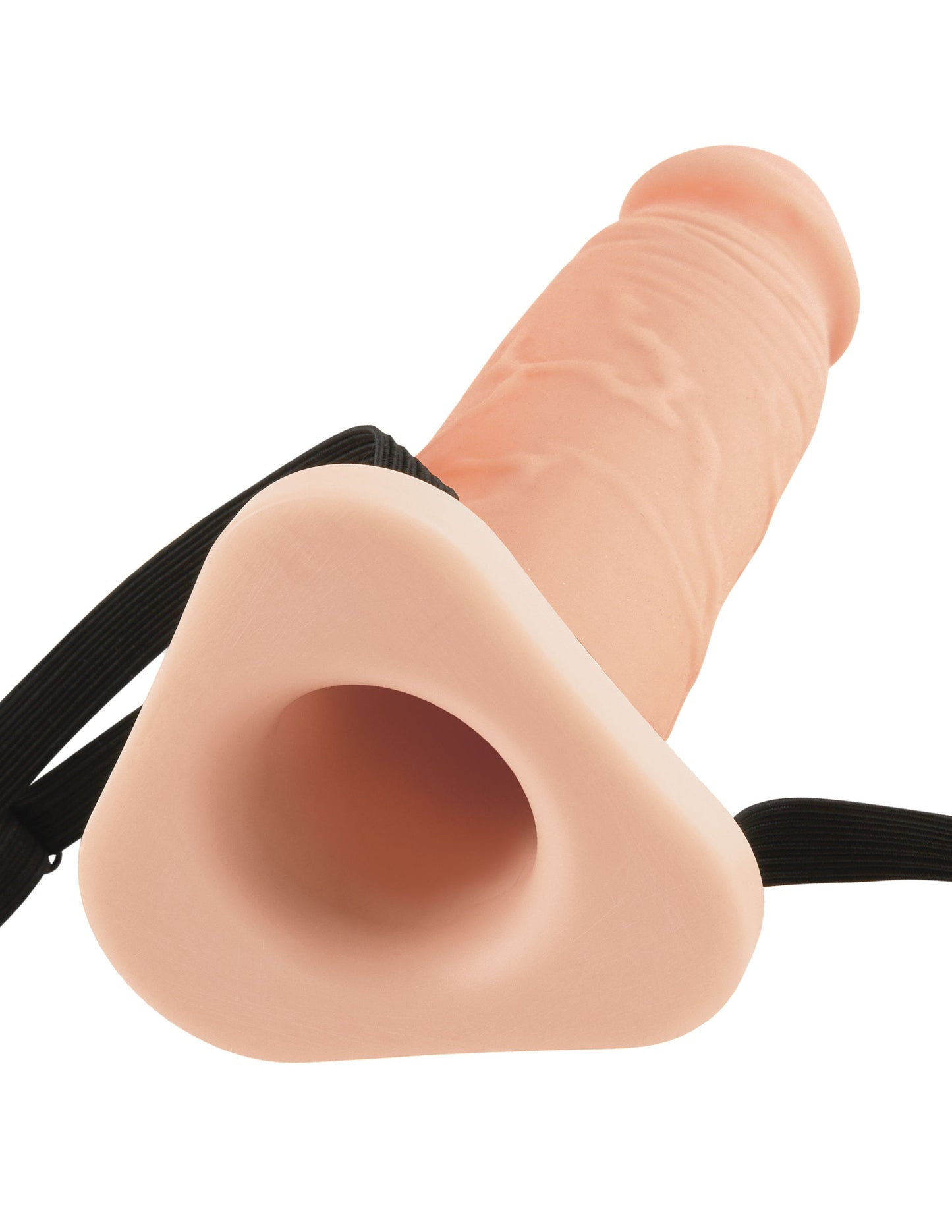 Fantasy X-Tensions 8-Inch Silicone Hollow  Extension - Flesh