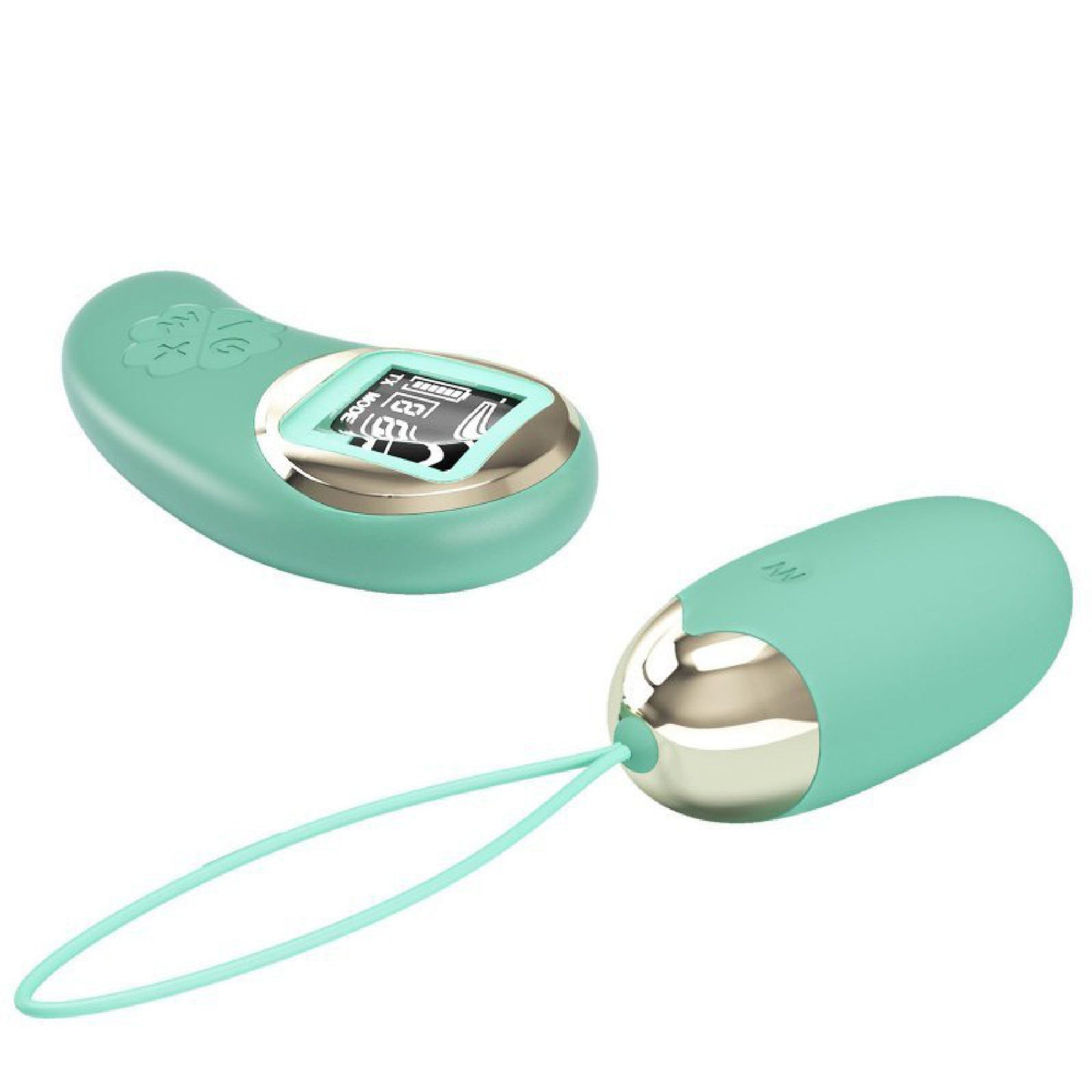 Mina Vibrating Remote Control Egg - Blue