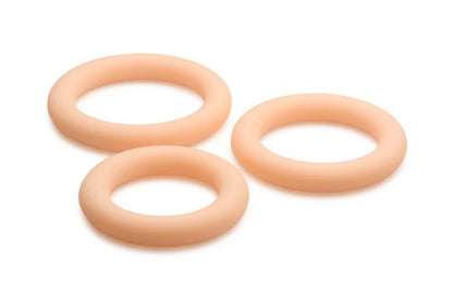 Jock Silicone Cock Ring Set in - Medium