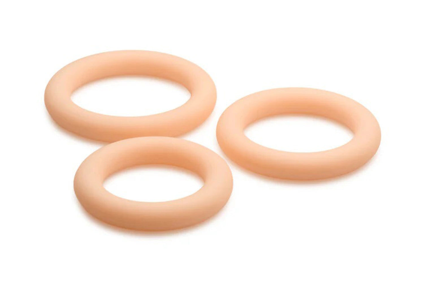 Jock Silicone Cock Ring Set in - Light