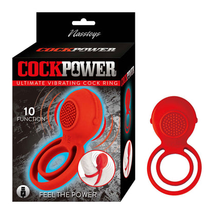 Cockpower Ultimate Vibrating Cockring - Blue