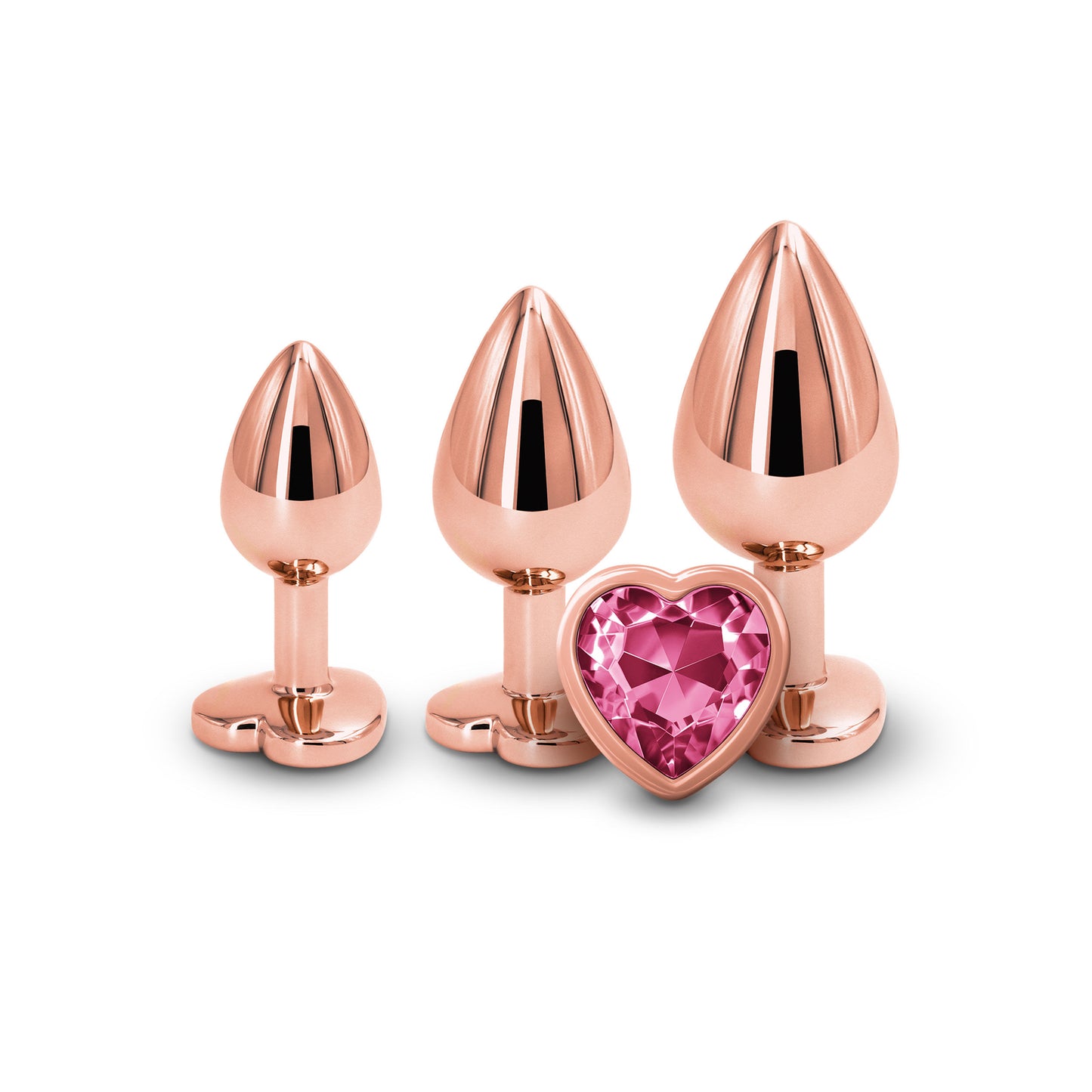 Rear Assets - Trainer Kit - Rose Gold - Pink Heart