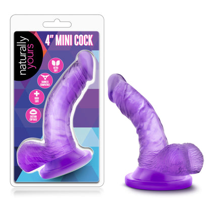Naturally Yours - 4 Inch Mini Cock - Pink