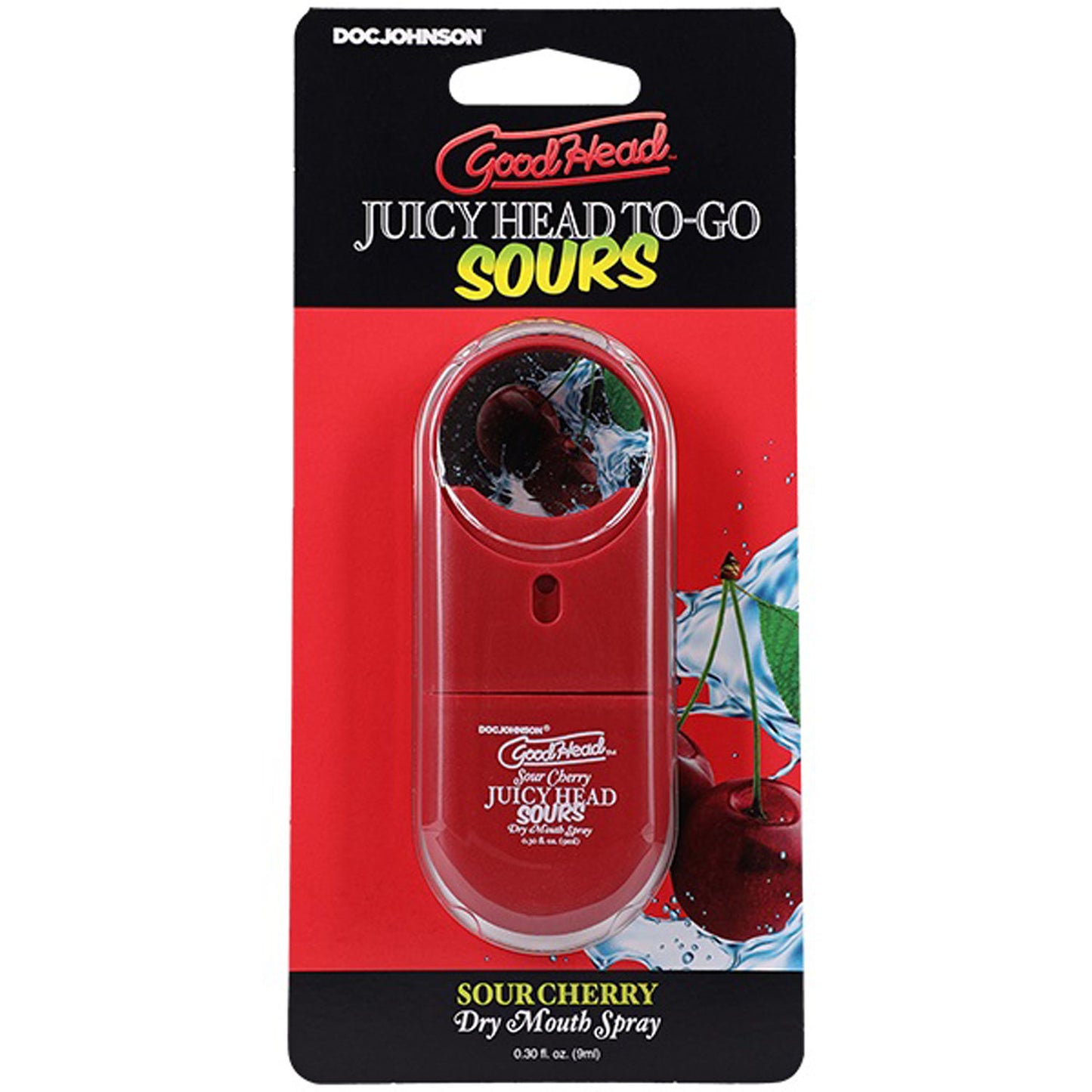 Goodhead Juicyhead Dry Mouth Spray to Go - Sour Cherry .30 Oz