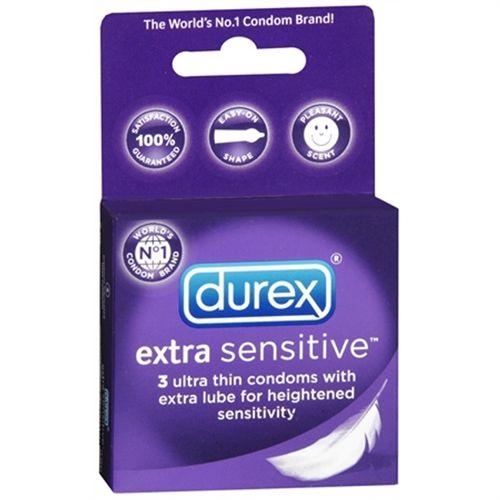 Durex Extra Sensitive - 3 Pack - Love It Wet