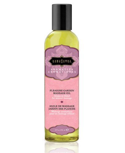 Aromatic Massage Oil - Pleasure Garden - 8 Fl. Oz. - Love It Wet