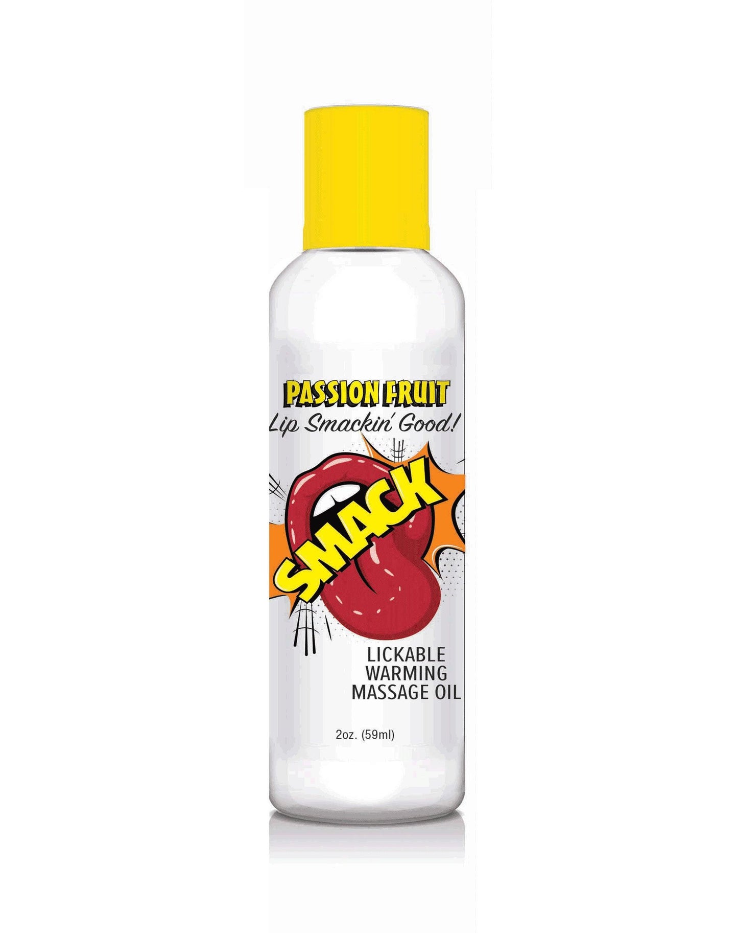 Smack Warming and Lickable Massage Oil - Passion Fruit 2 Oz - Love It Wet