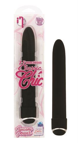 7 Function Classic Chic 6 Inches Vibe - Black - Love It Wet