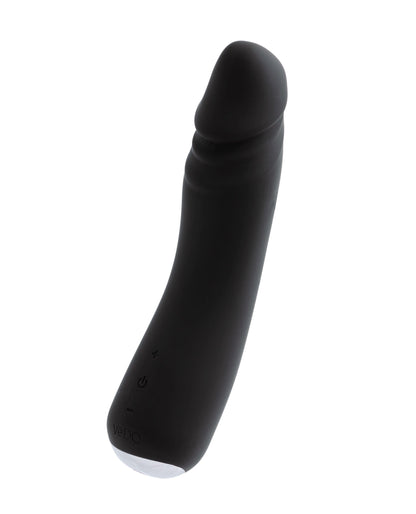 Rialto Rechargeable Vibrator - Black - Love It Wet