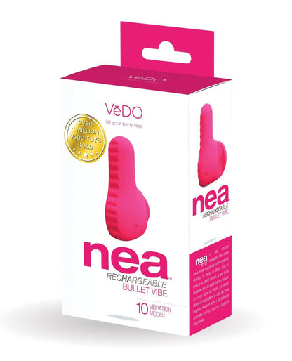 Nea Rechargeable Finger Vibe - Tease Me Turquoise - Love It Wet