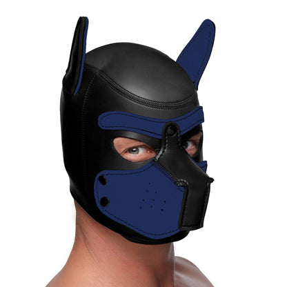 Spike Neoprene Puppy Hood - Red - Love It Wet