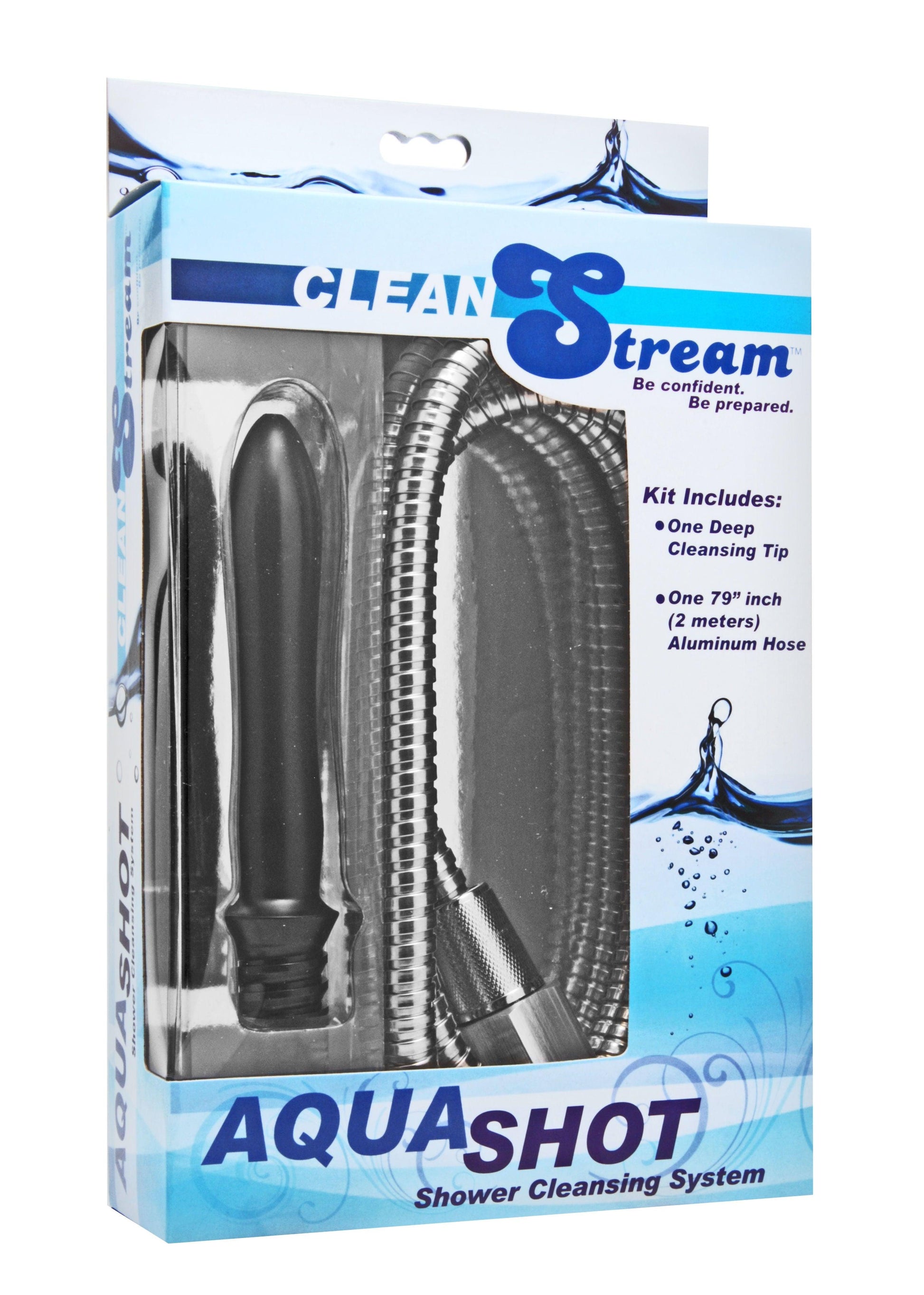 Clean Stream Aqua Shot Shower Enema Cleansing System - Love It Wet