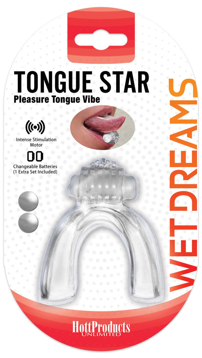 Wet Dreams Tongue Star - Blue - Love It Wet