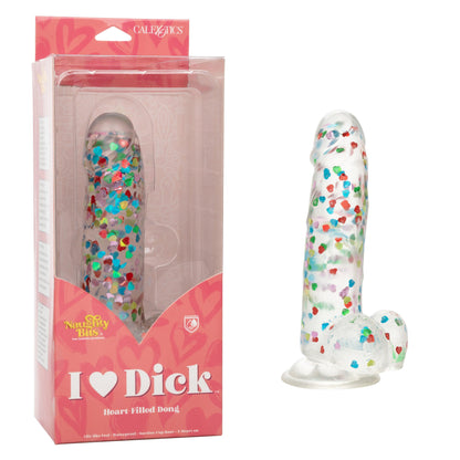 Naughty Bits I Love Dick Heart-Filled Dong - Love It Wet