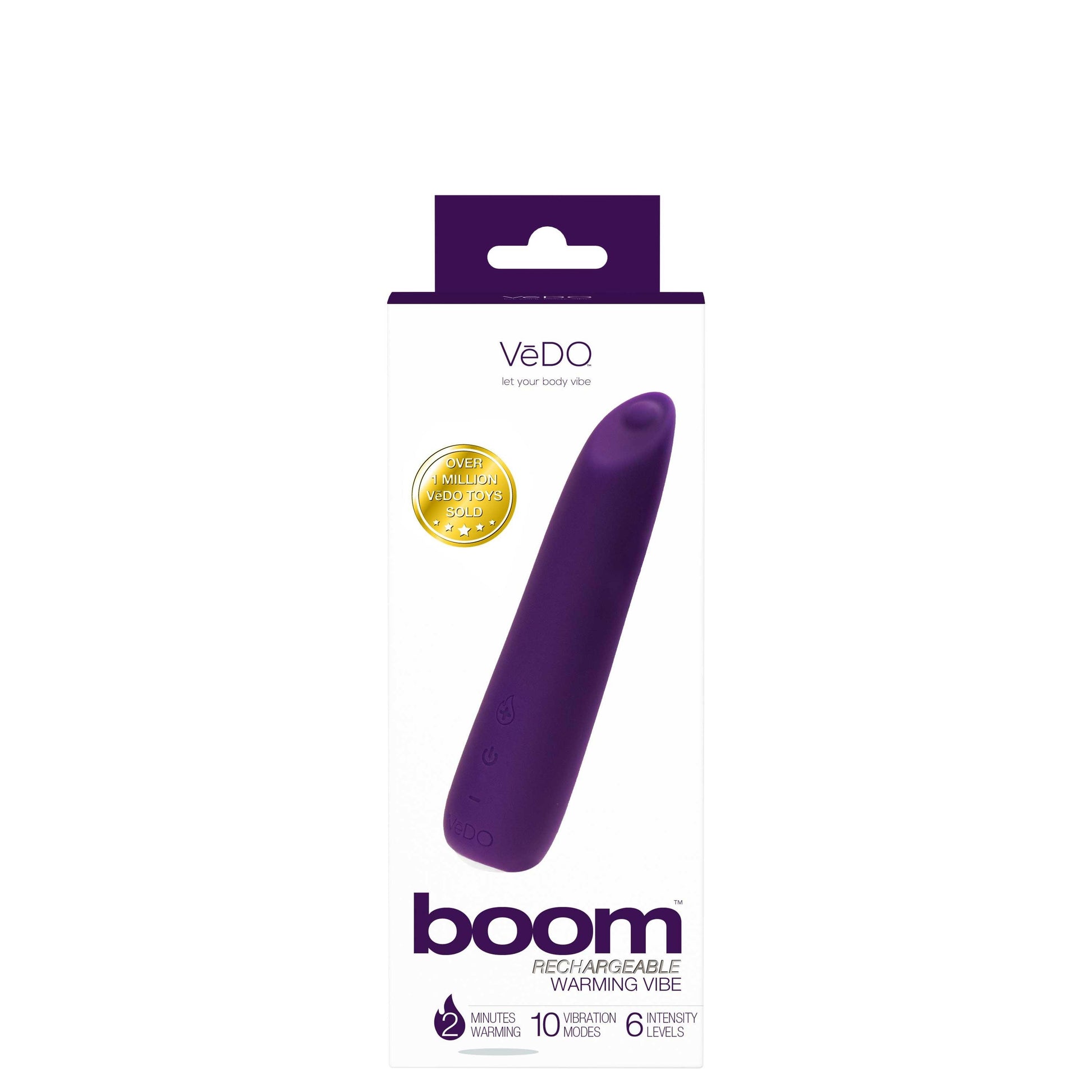 Boom Rechargeable Warming Vibe - Tease Me Turquoise - Love It Wet