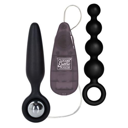 Booty Call Booty Vibro Kits - Black - Love It Wet