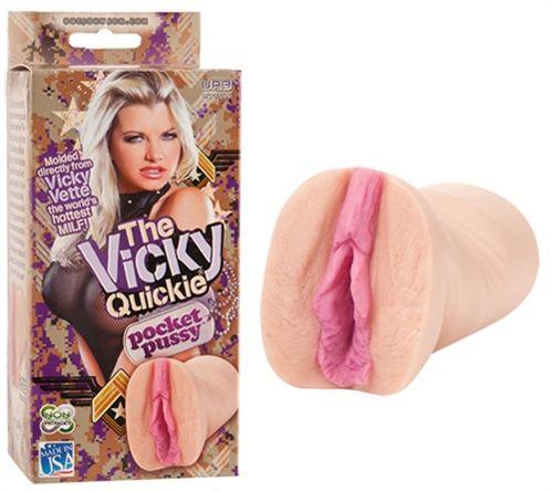 Vicky Vette - the Vicky Quickie Ultraskyn Pocket Pussy - Love It Wet