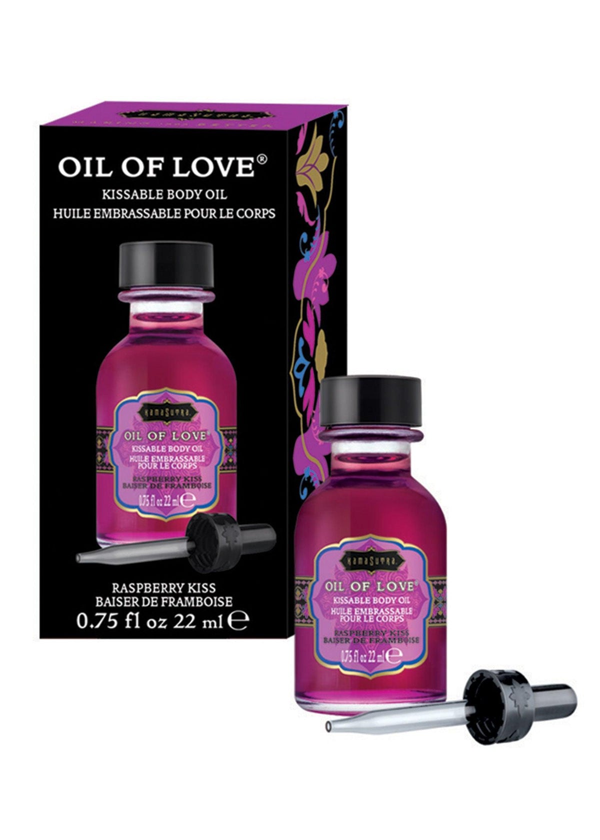 Oil of Love - Raspberry Kiss - 0.75 Fl. Oz. / 22 ml - Love It Wet