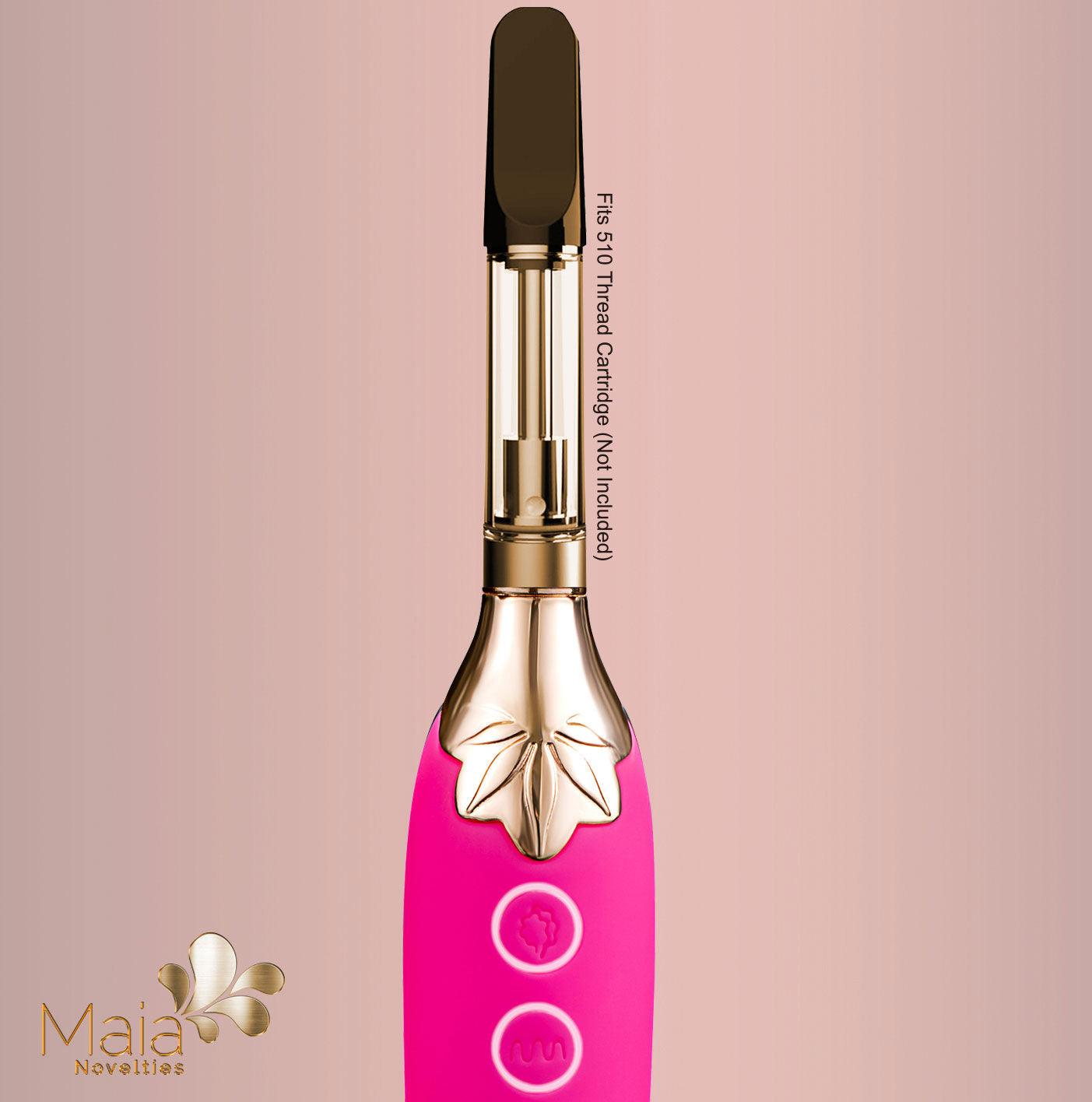 Vaporator Silicone Vibrator 420 Series - Pink - Love It Wet