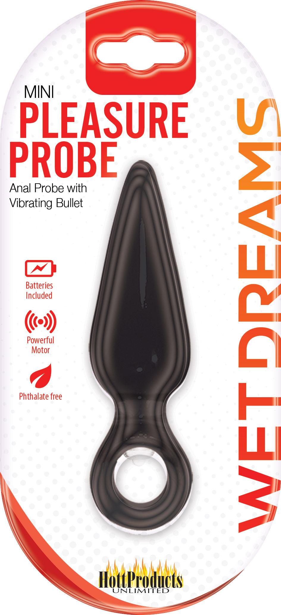 Wet Dreams Mini Pleasure Probe - Black - Love It Wet