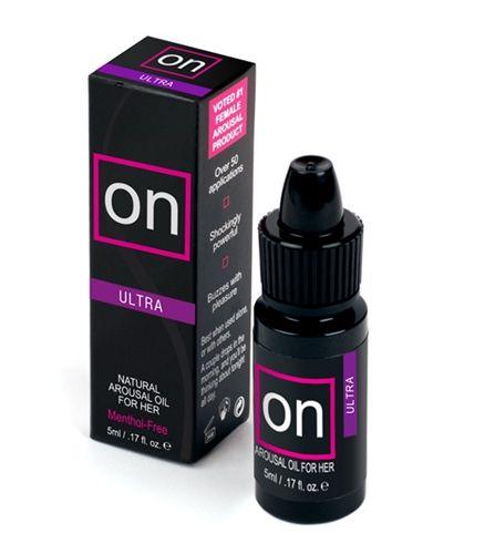 On Natural Arousal Oil - Ultra - Small Box - 0.17 Fl. Oz. - Love It Wet